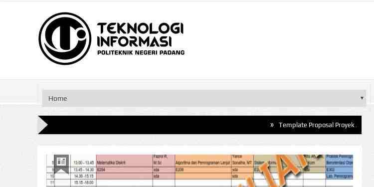 Studi Telematika Teknologi Rekayasa Perangkat Lunak Politeknik Negeri Padang